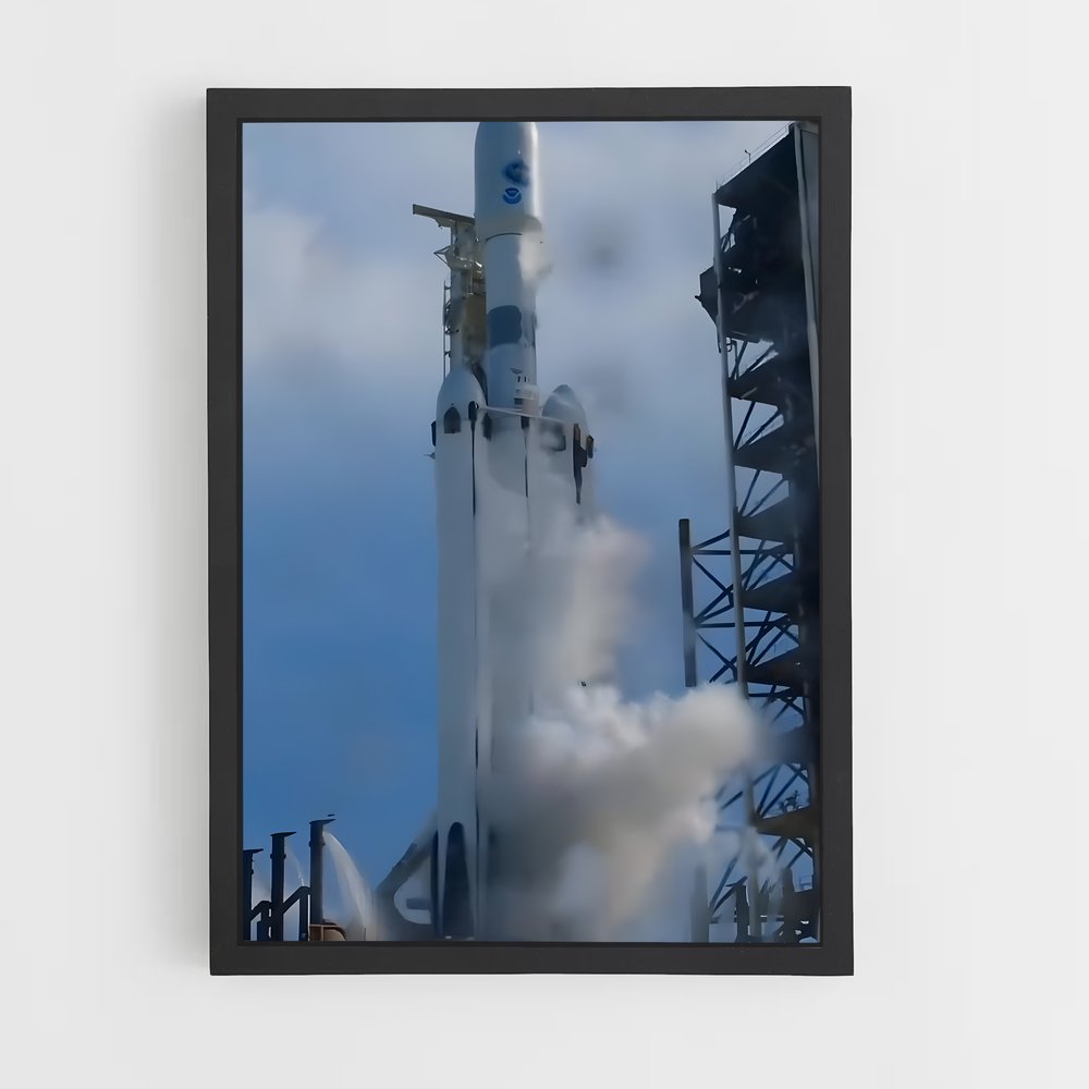 Poster Décollage Interstellaire – affiche Astronomie (vue 2)